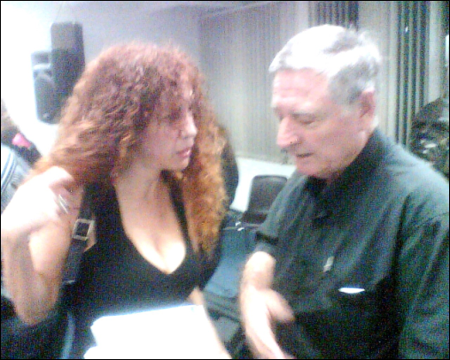 Debbie Saar, Prof. Ernesto Kahan 14.9.2008